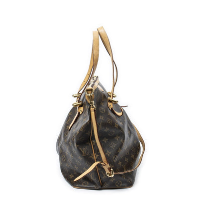Louis Vuitton Palermo Brown Monogram Canvas Messenger Bag — view 3