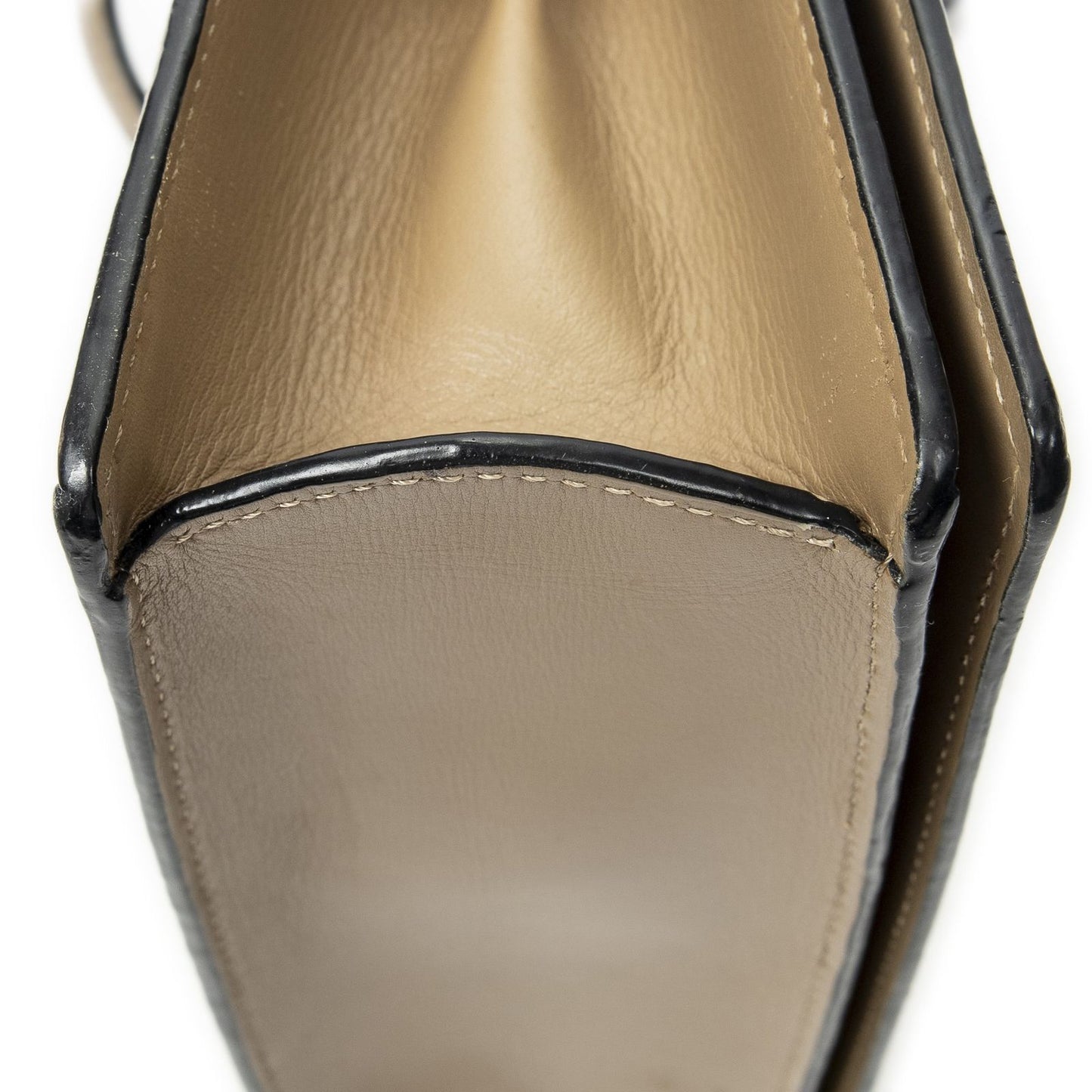 Loewe Small Barcelona Light Brown Calfskin Leather Messenger Bag — view 7
