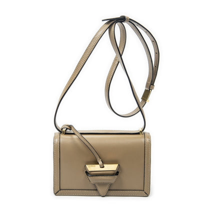 Loewe Small Barcelona Light Brown Calfskin Leather Messenger Bag