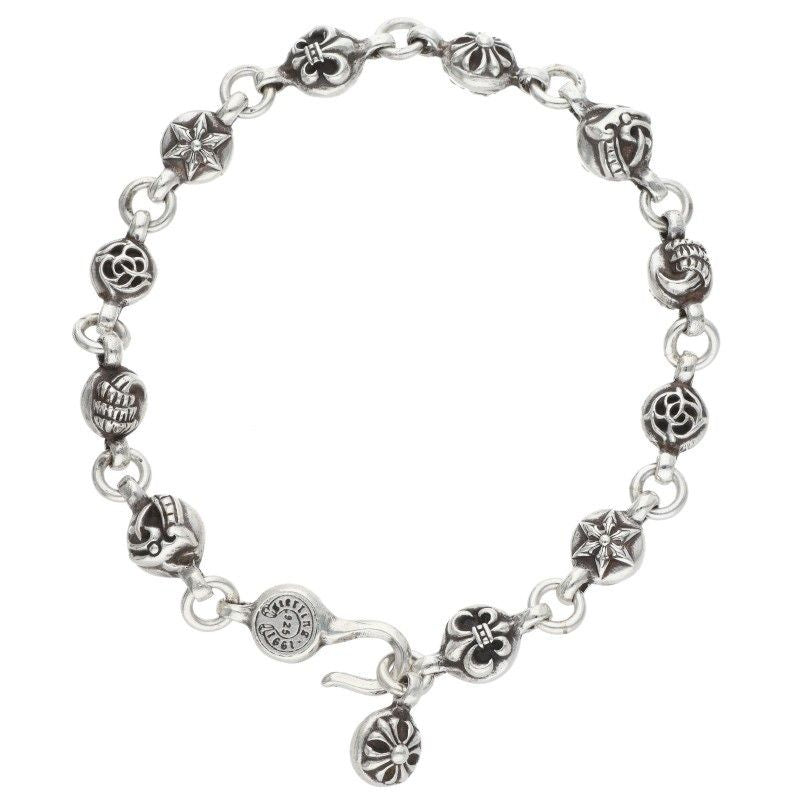 Chrome Hearts No1 Multi Ball Silver Bracelet — view 2