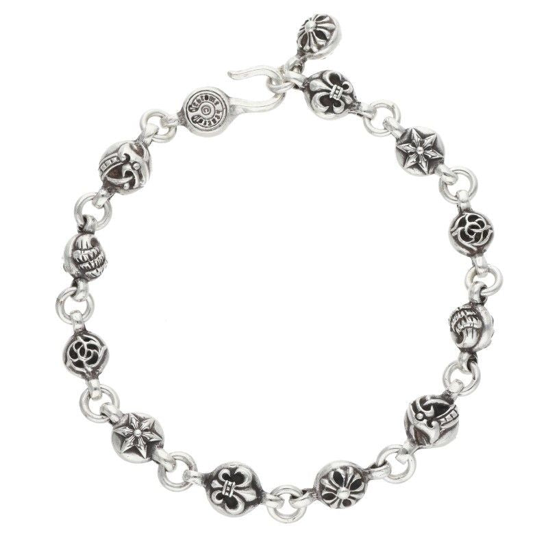 Chrome Hearts No1 Multi Ball Silver Bracelet