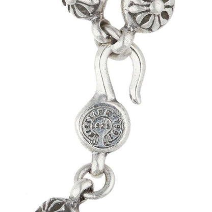 Chrome Hearts No1 Ball 1 Cross Silver Bracelet — view 4