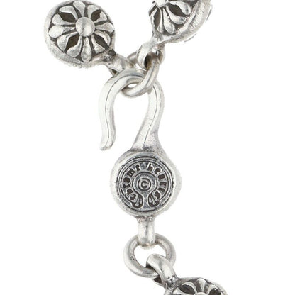 Chrome Hearts No1 Ball 1 Cross Silver Bracelet — view 3