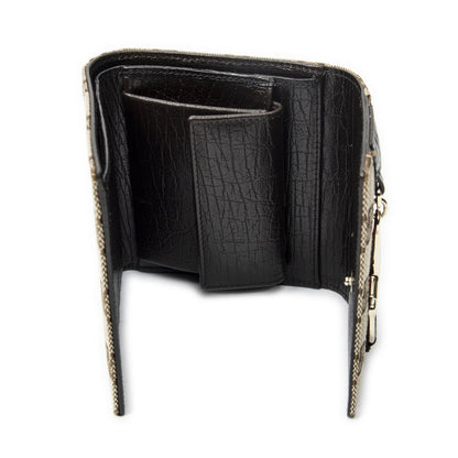 Gucci Horsebit Trifold Wallet Beige Brown GG Canvas — view 4