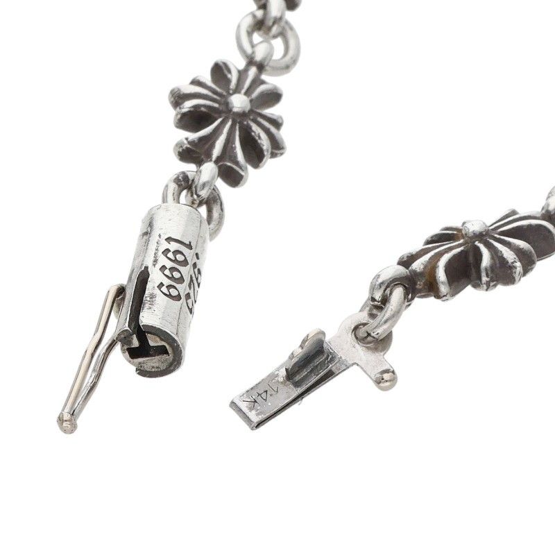 Chrome Hearts Tny CH Pls Tiny Ech Plus Silver Bracelet — view 5