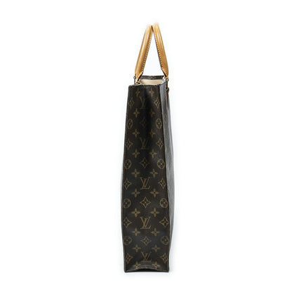 Louis Vuitton Sac Plat Brown Monogram Canvas Tote — view 3