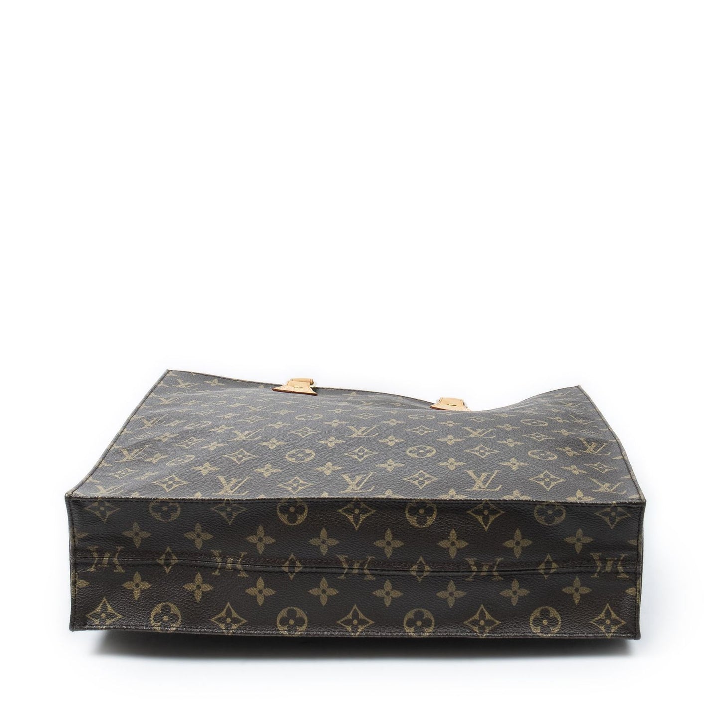 Louis Vuitton Sac Plat Brown Monogram Canvas Tote — view 6
