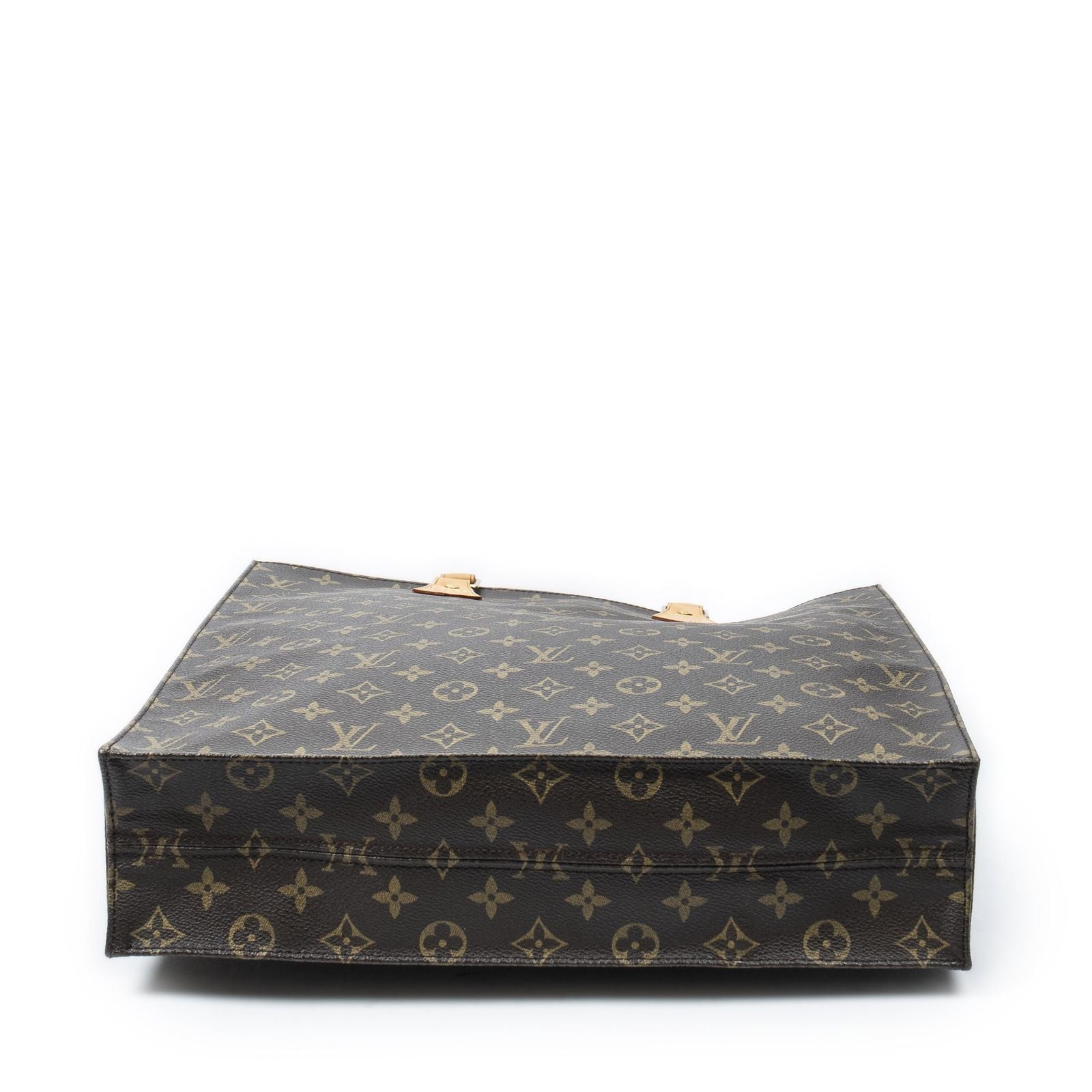 Louis Vuitton Sac Plat Brown Monogram Canvas Tote — view 6