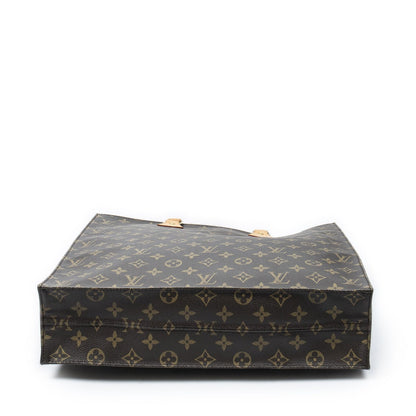 Louis Vuitton Sac Plat Brown Monogram Canvas Tote — view 6