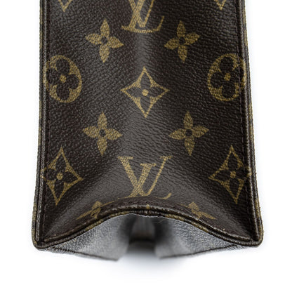 Louis Vuitton Sac Plat Brown Monogram Canvas Tote — view 8