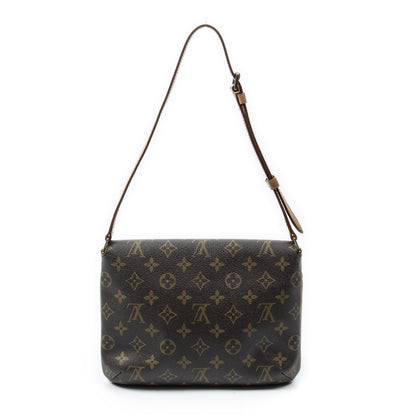 Louis Vuitton Musette Tango Brown Monogram Canvas Messenger Bag — view 5