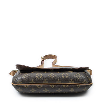 Louis Vuitton Musette Tango Brown Monogram Canvas Messenger Bag — view 6