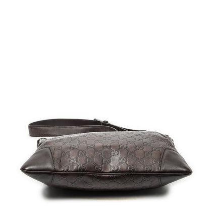 Gucci Zip Messenger Brown Guccissima — view 6