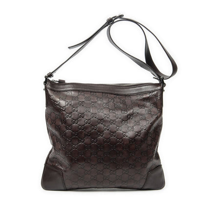 Gucci Zip Messenger Brown Guccissima — view 5