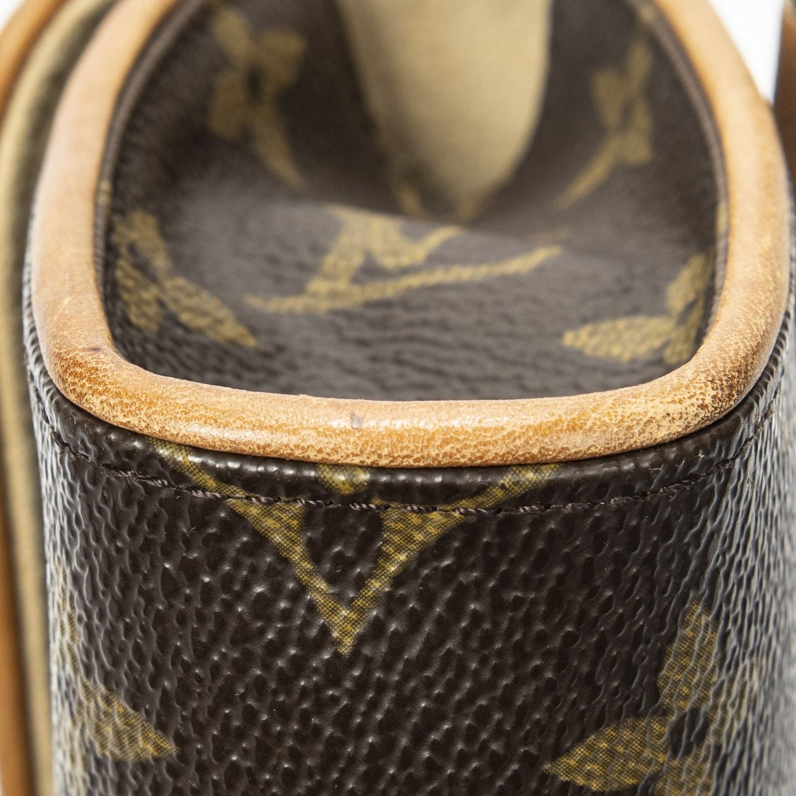 Louis Vuitton Pochette Florentine Brown Monogram Canvas Handbag — view 7