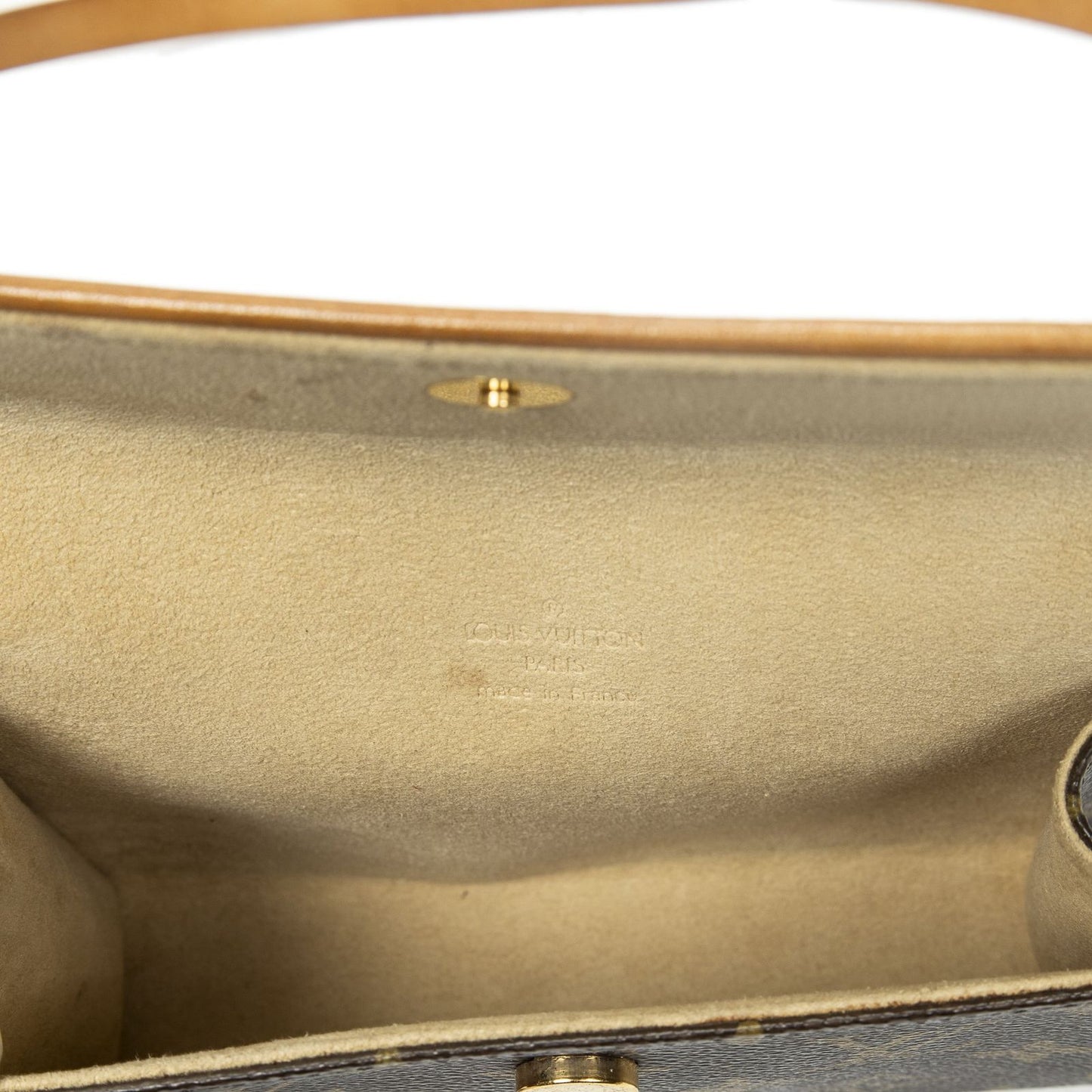 Louis Vuitton Pochette Florentine Brown Monogram Canvas Handbag — view 9