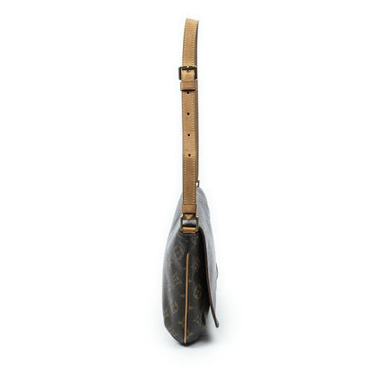 Louis Vuitton Musette Tango Brown Monogram Canvas Messenger Bag — view 4