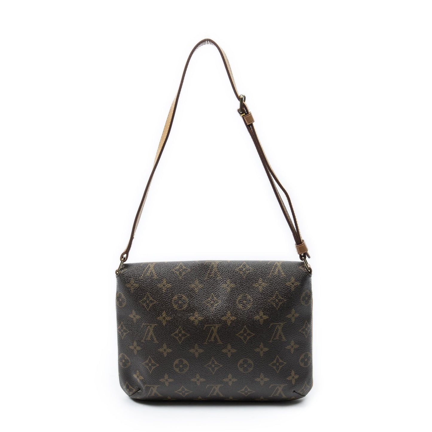 Louis Vuitton Musette Tango Brown Monogram Canvas Messenger Bag — view 5