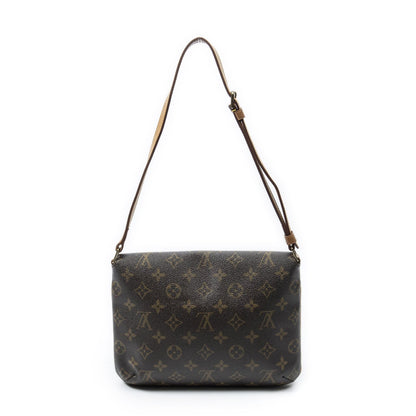 Louis Vuitton Musette Tango Brown Monogram Canvas Messenger Bag — view 5