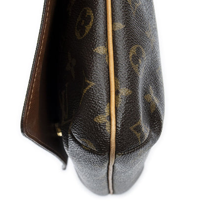 Louis Vuitton Musette Tango Brown Monogram Canvas Messenger Bag — view 7