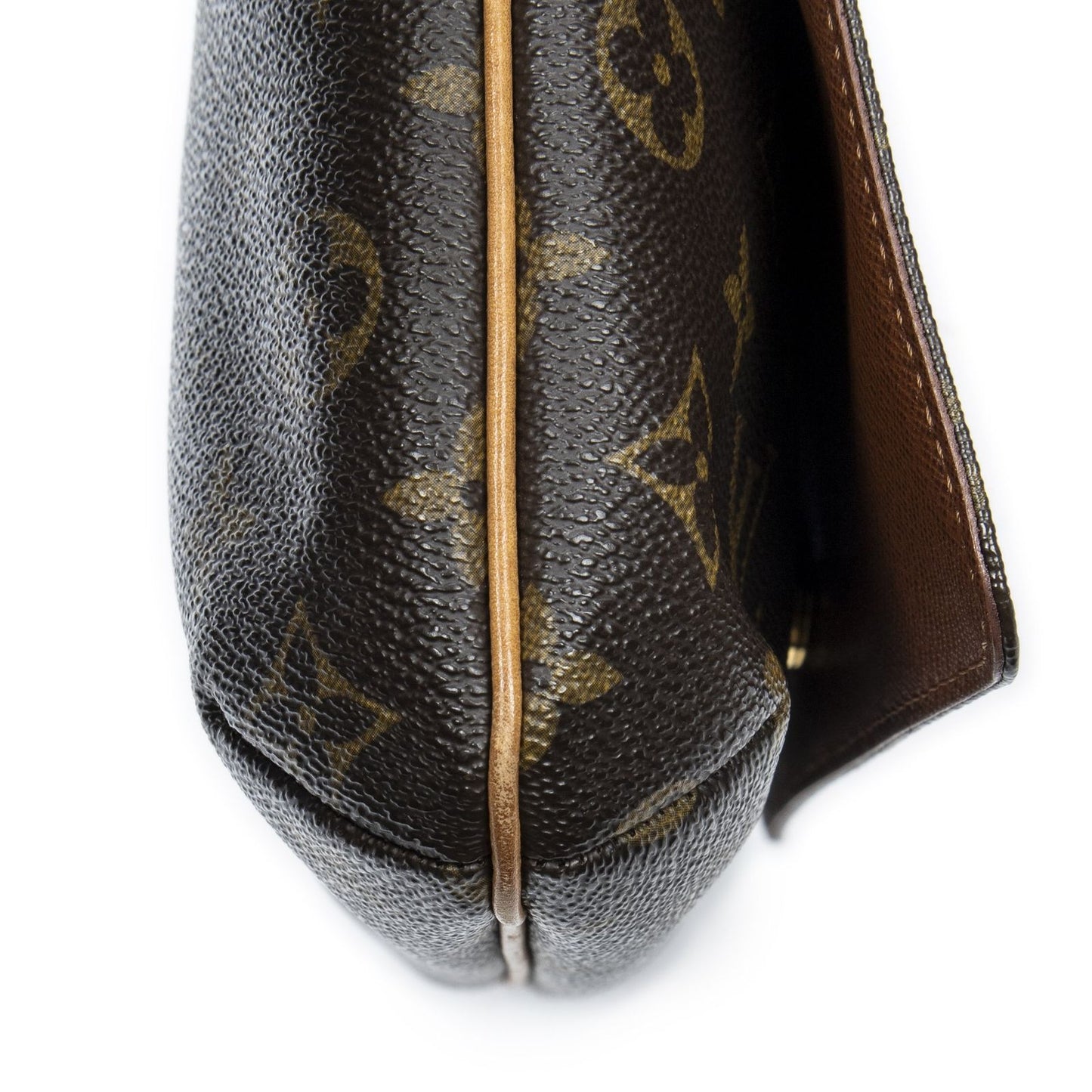 Louis Vuitton Musette Tango Brown Monogram Canvas Messenger Bag — view 8