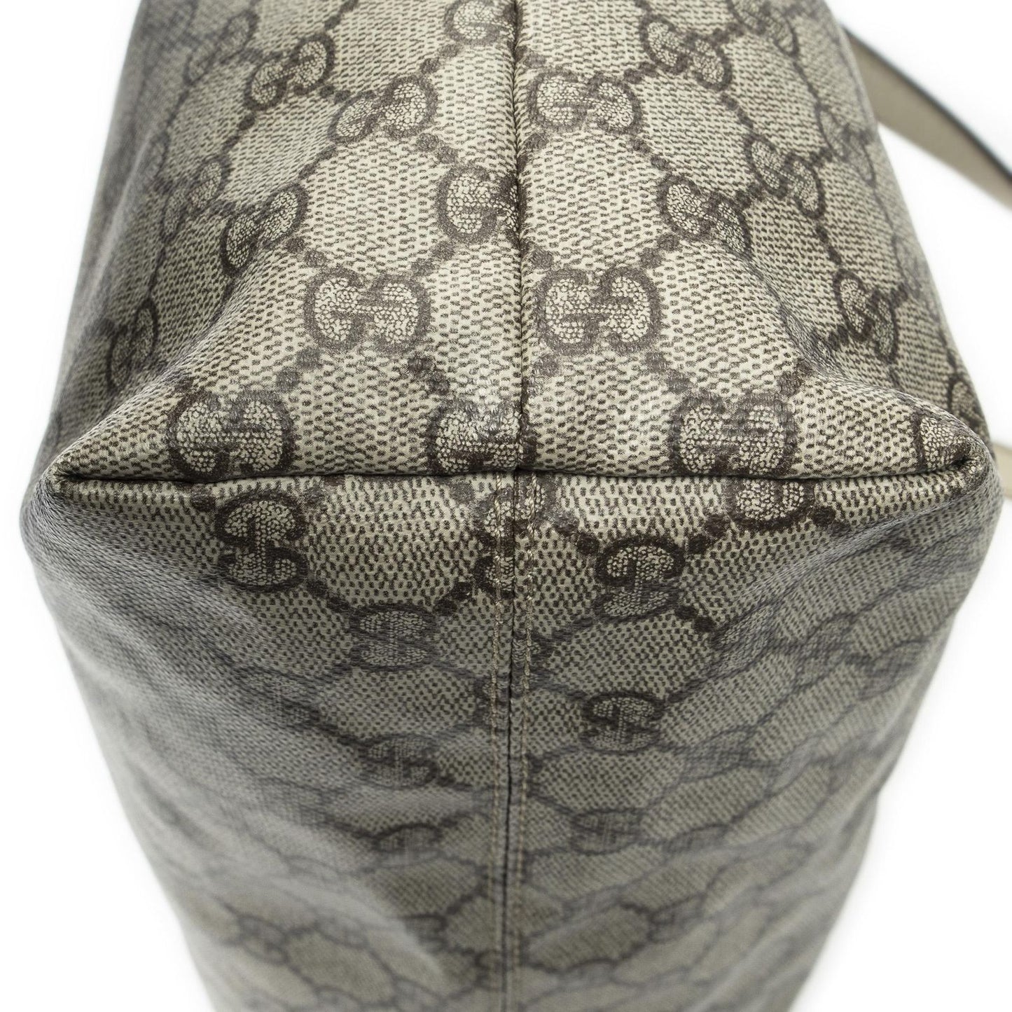 Gucci Large Zip Tote Beige Ivory Supreme Canvas — view 8