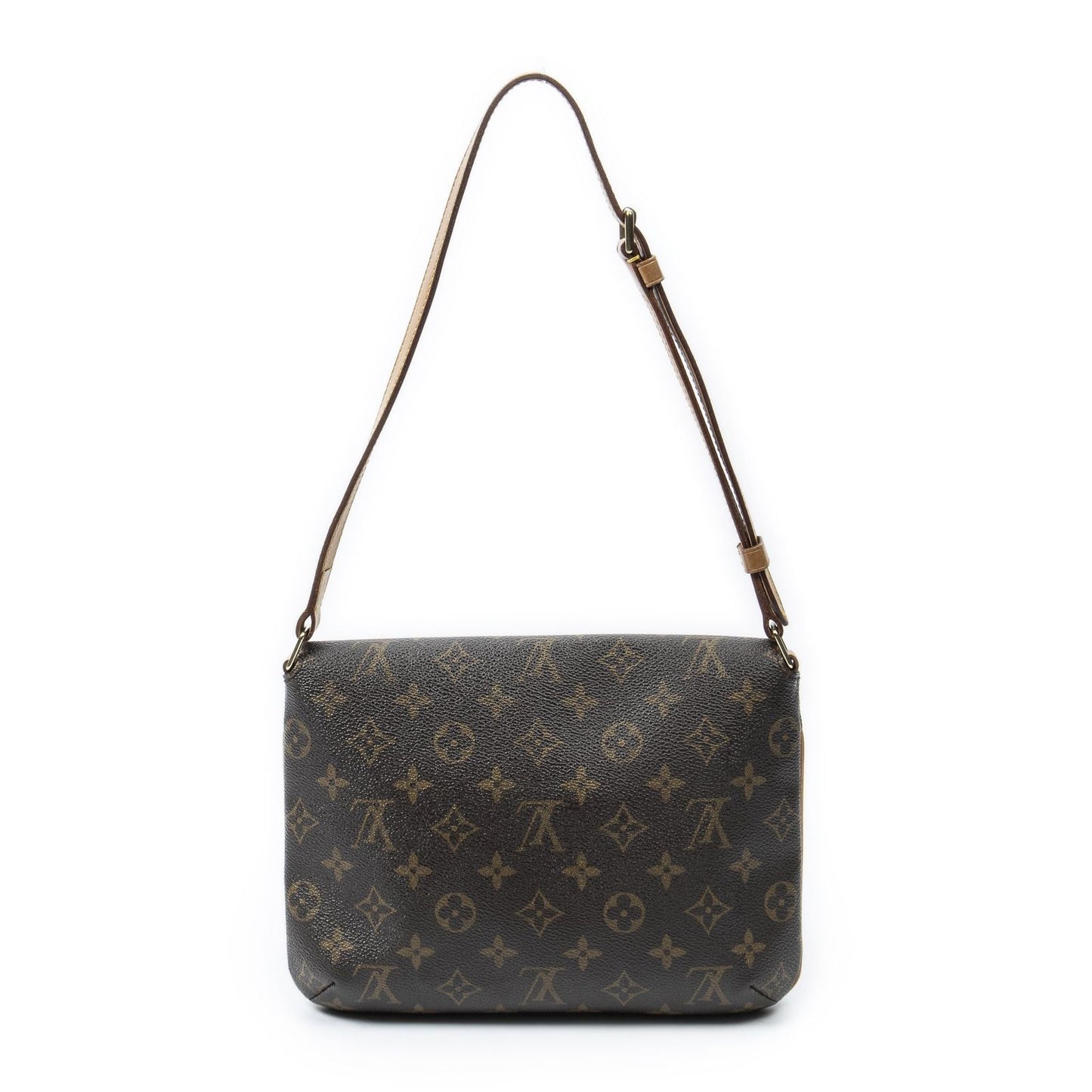 Louis Vuitton Musette Tango Brown Monogram Canvas Messenger Bag — view 5