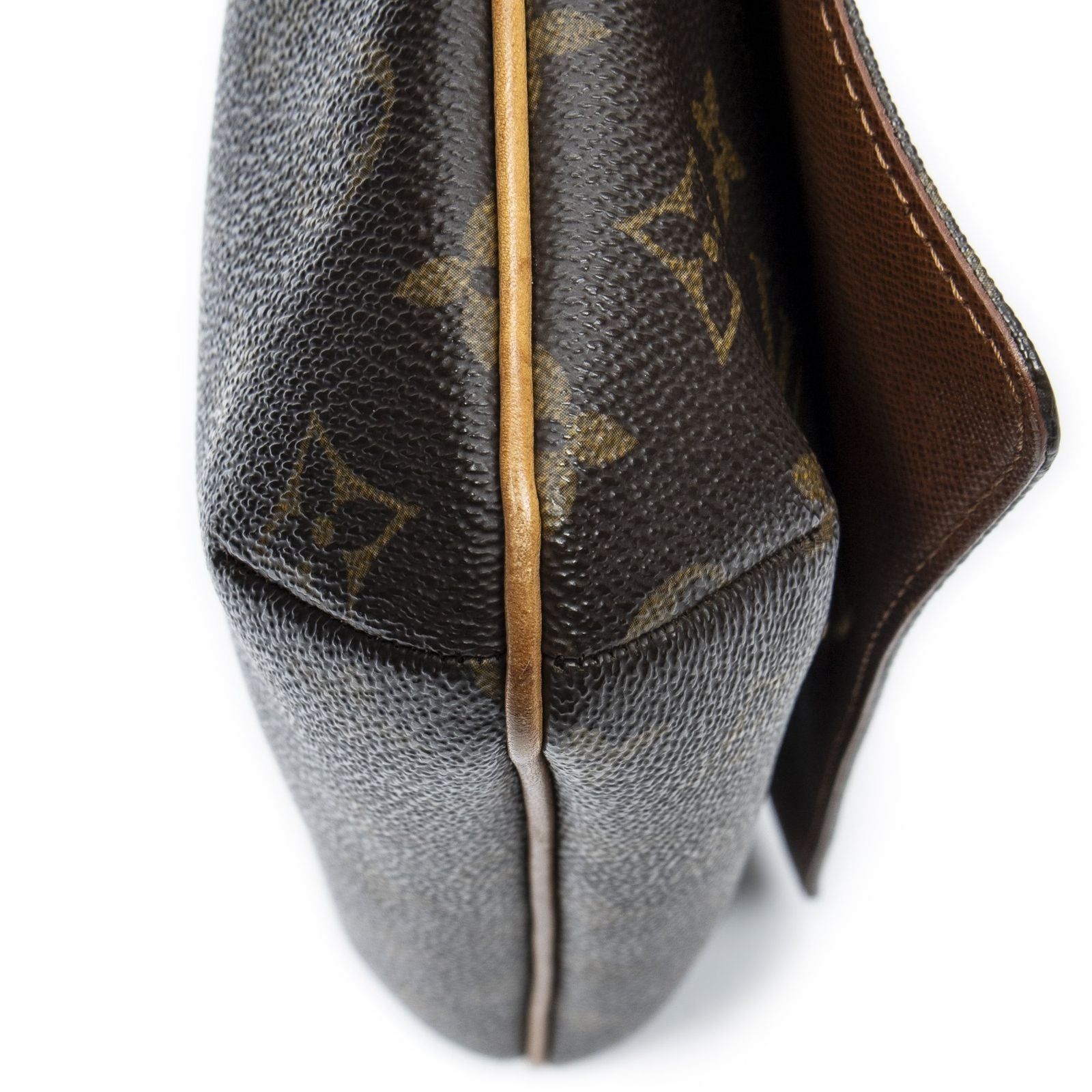 Louis Vuitton Musette Tango Brown Monogram Canvas Messenger Bag — view 8