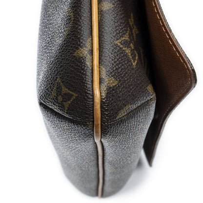 Louis Vuitton Musette Tango Brown Monogram Canvas Messenger Bag — view 8
