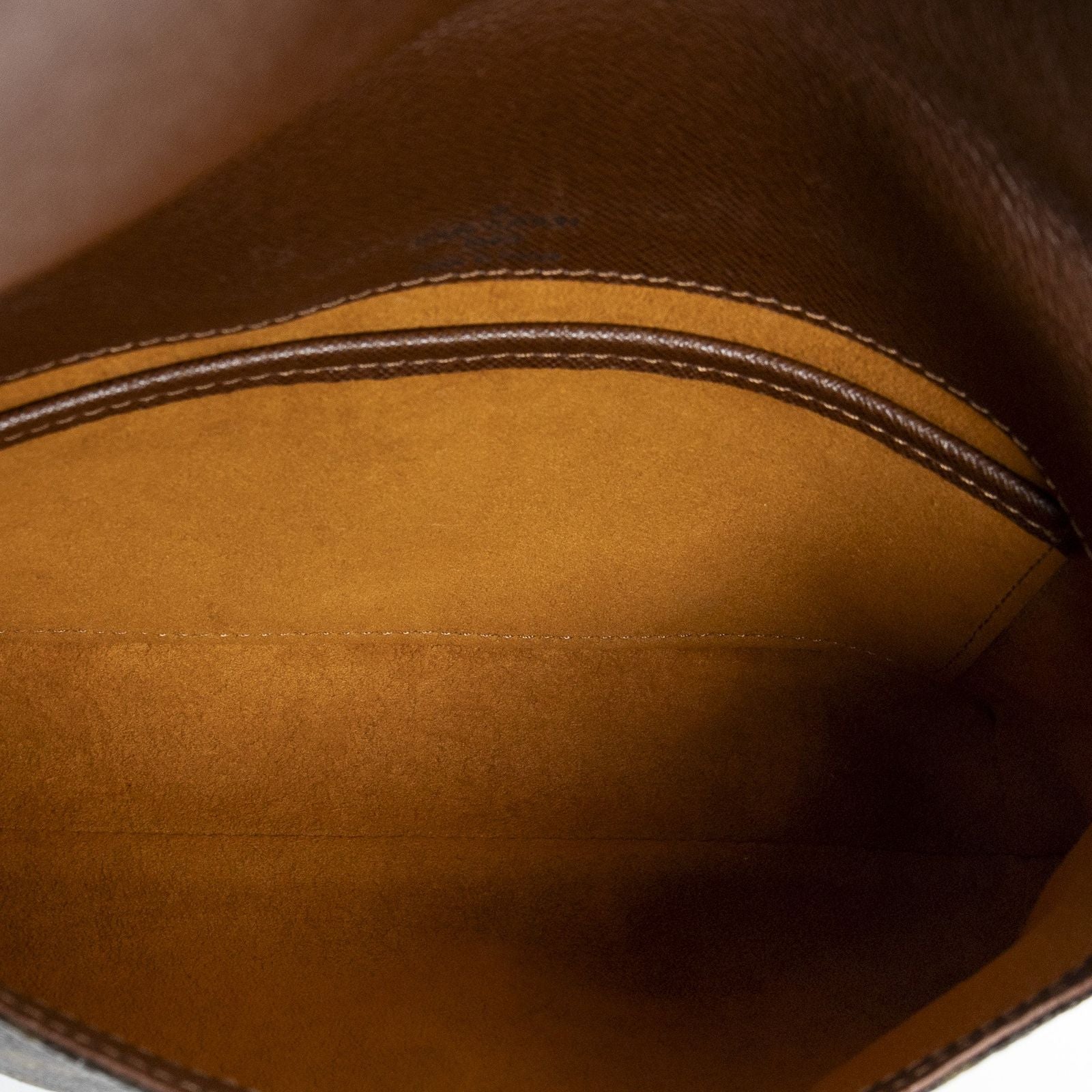 Louis Vuitton Musette Tango Brown Monogram Canvas Messenger Bag — view 9