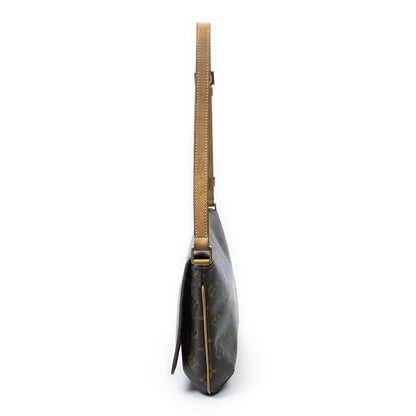 Louis Vuitton Musette Tango Brown Monogram Canvas Messenger Bag — view 3