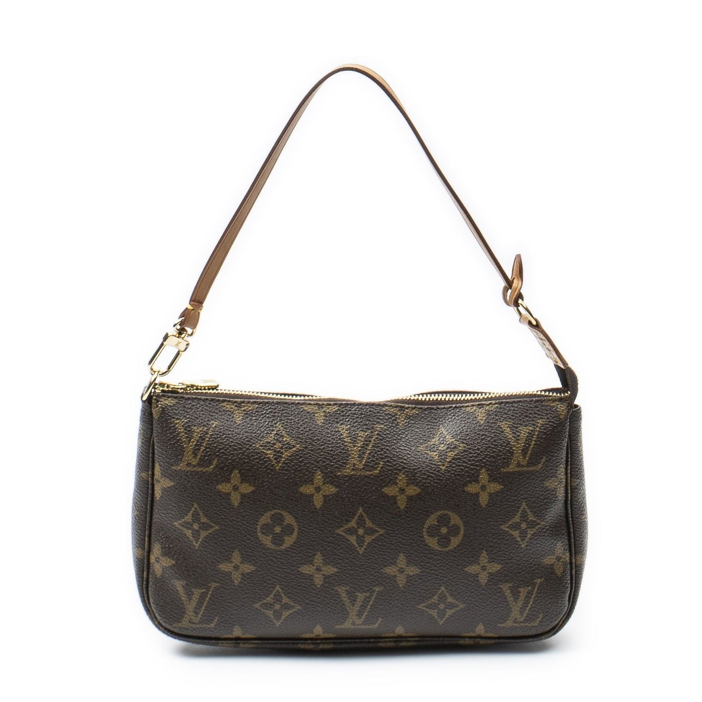 Louis Vuitton Pochette Brown Monogram Canvas