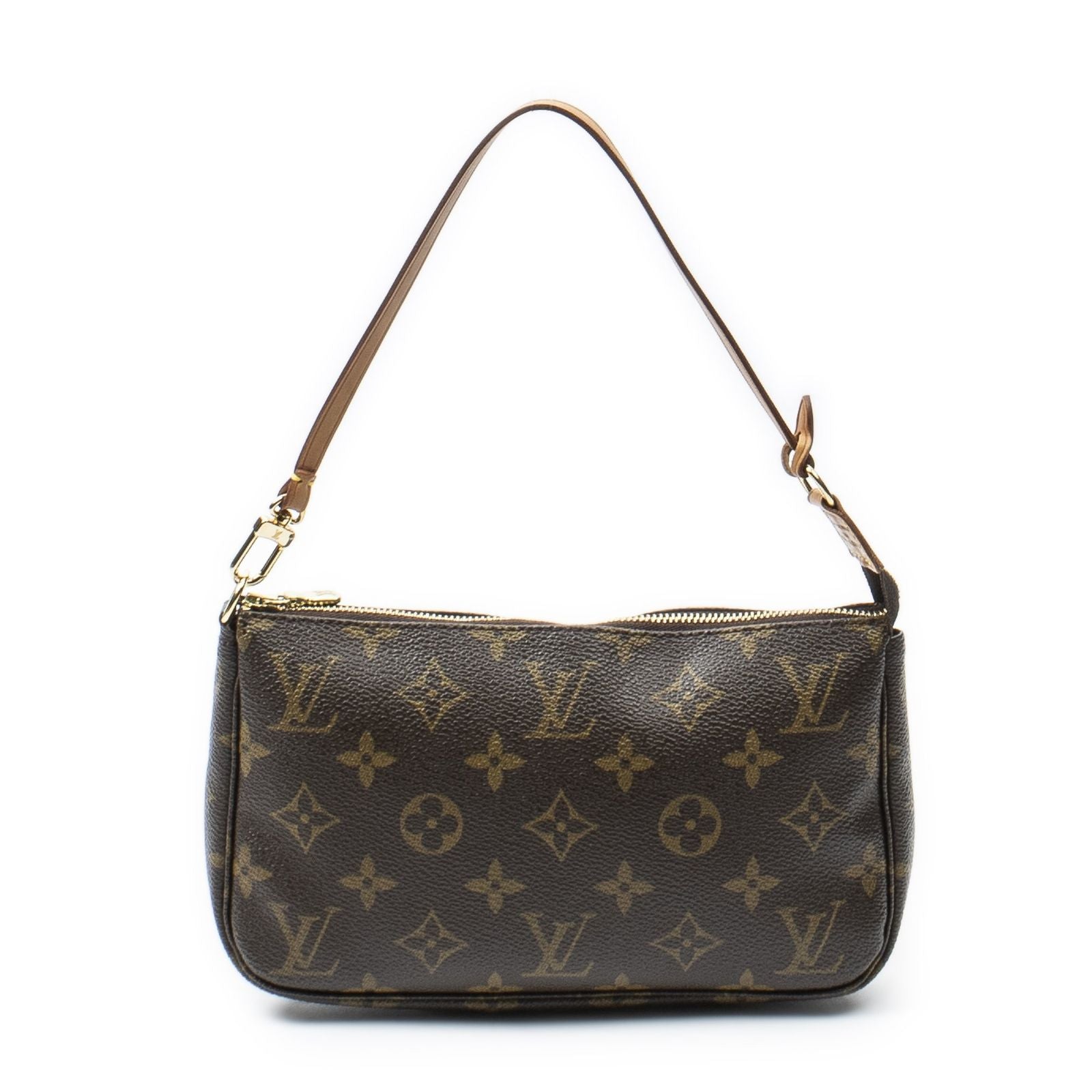Louis Vuitton Pochette Brown Monogram Canvas