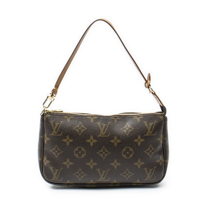 Louis Vuitton Pochette Brown Monogram Canvas