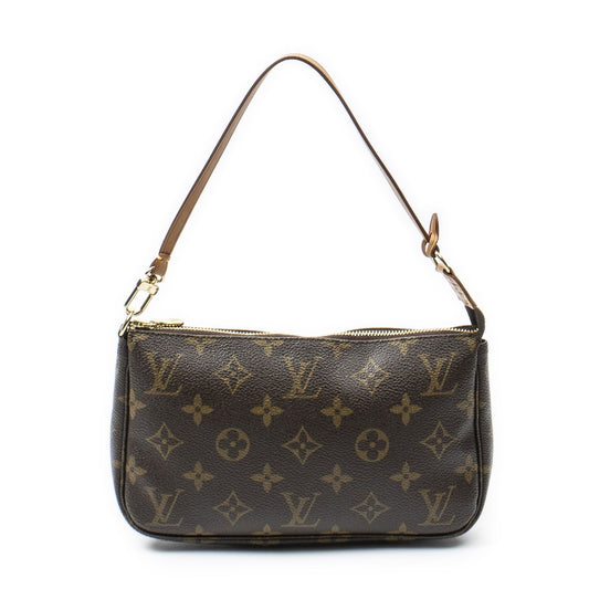 Louis Vuitton Pochette Brown Monogram Canvas