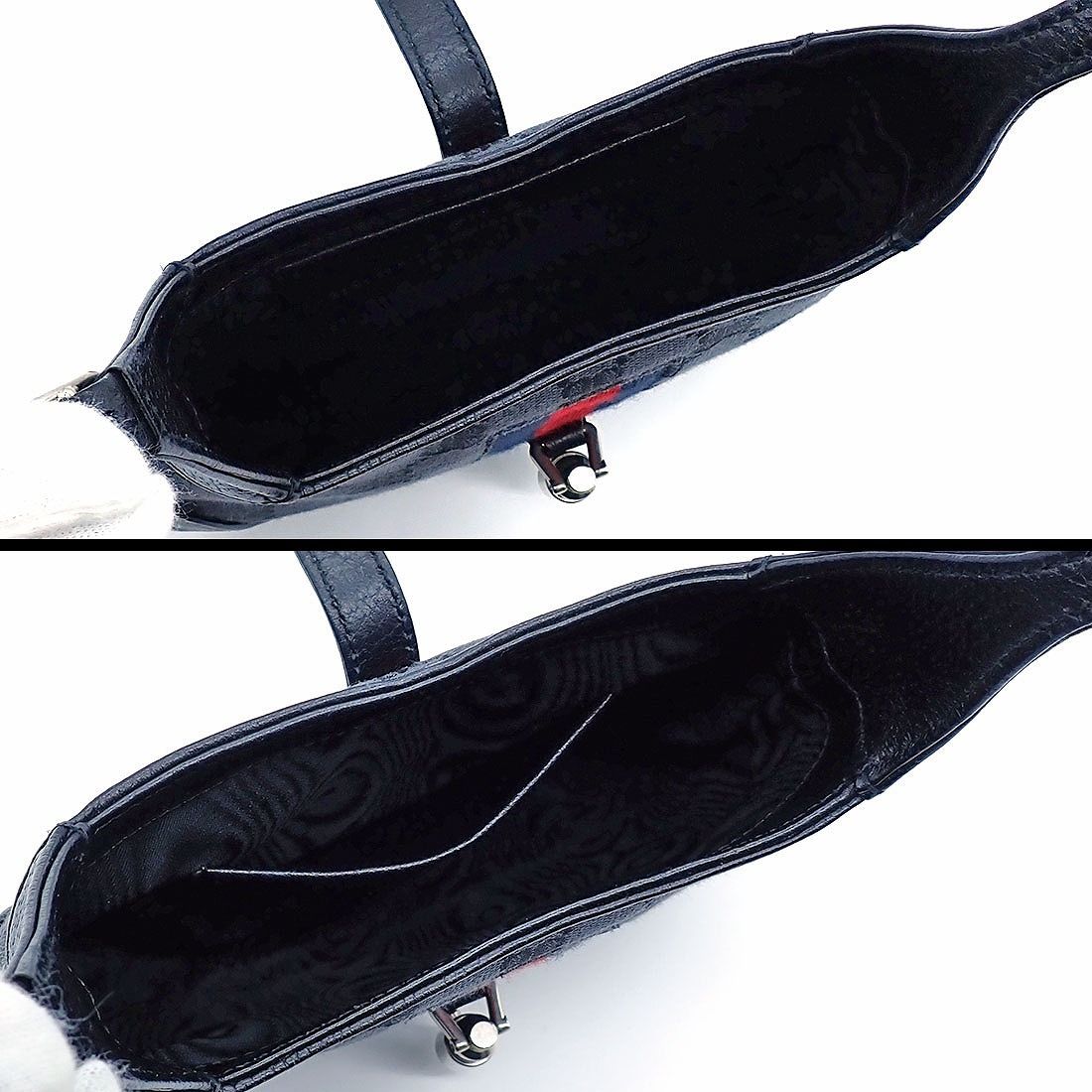 Gucci Shoulder Bag the Hacker Project Jackie GG Canvas Leather — view 5