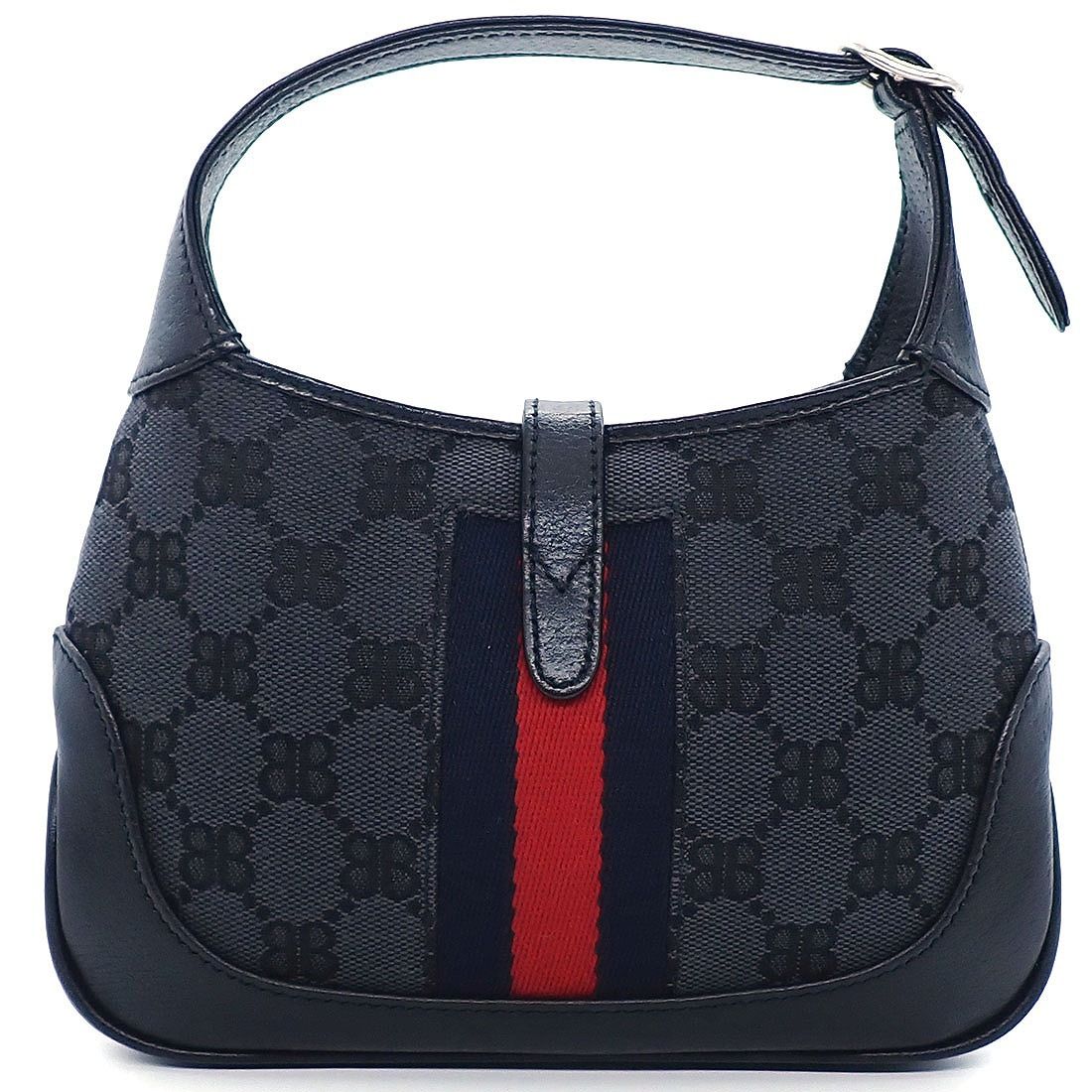 Gucci Shoulder Bag the Hacker Project Jackie GG Canvas Leather — view 2