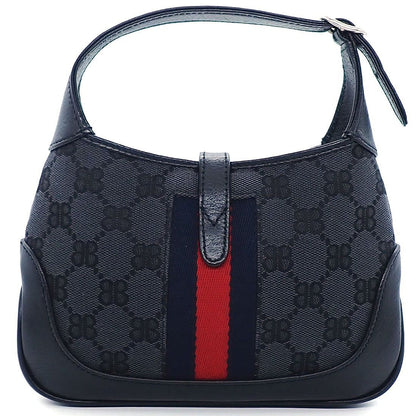 Gucci Shoulder Bag the Hacker Project Jackie GG Canvas Leather — view 2