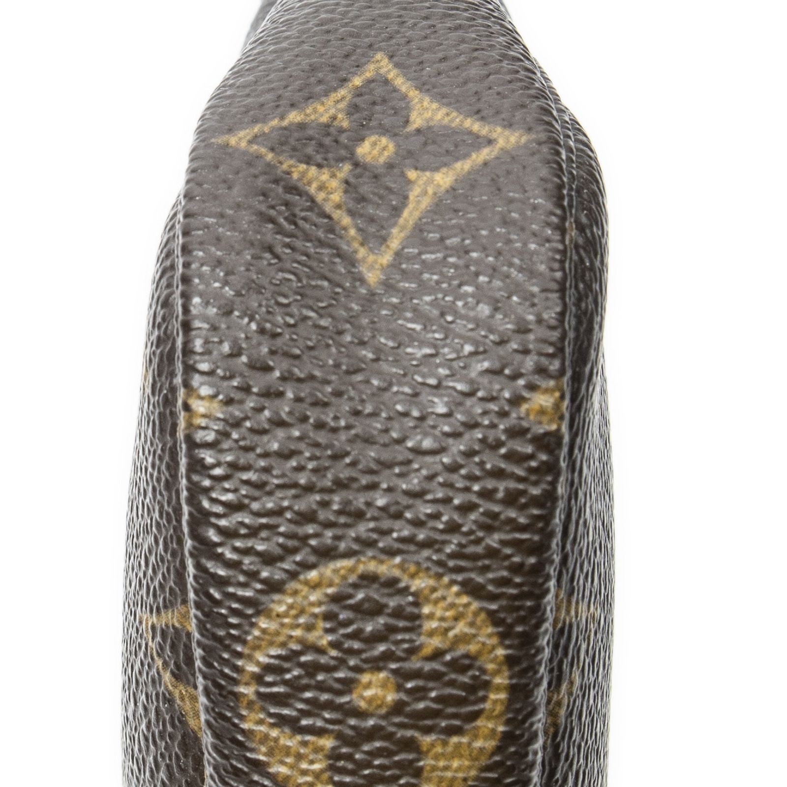 Louis Vuitton Mini Pochette Brown Monogram Canvas — view 8