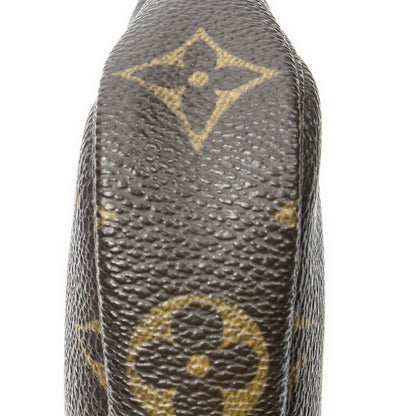 Louis Vuitton Mini Pochette Brown Monogram Canvas — view 8