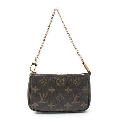 Louis Vuitton Mini Pochette Brown Monogram Canvas — view 5