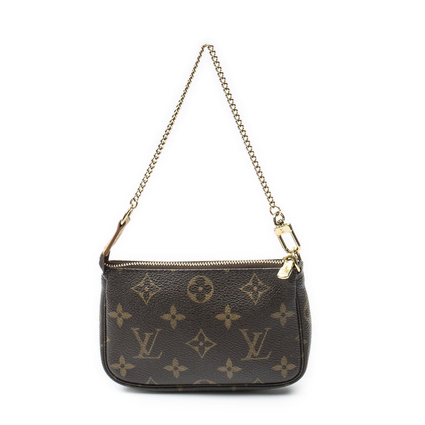 Louis Vuitton Mini Pochette Brown Monogram Canvas