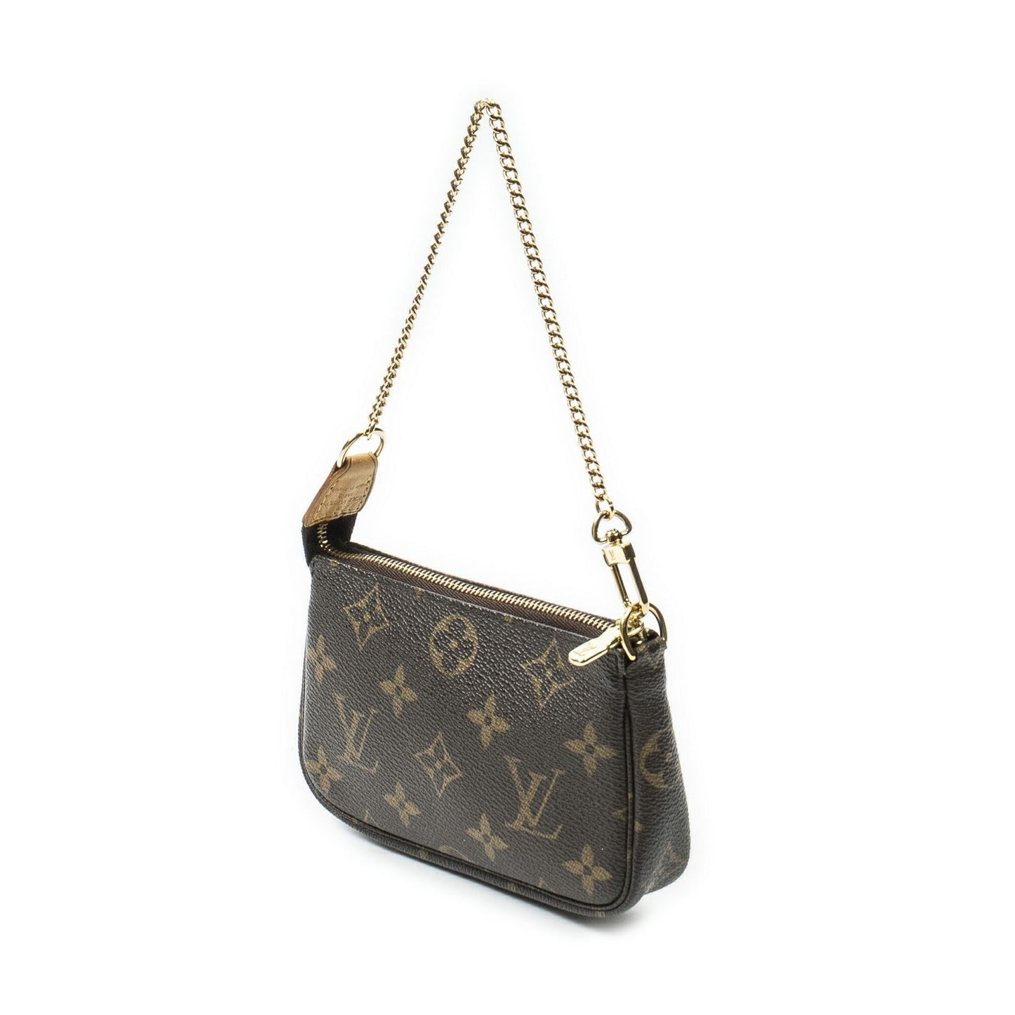 Louis Vuitton Mini Pochette Brown Monogram Canvas — view 2