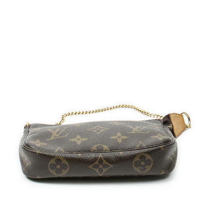 Louis Vuitton Mini Pochette Brown Monogram Canvas — view 6