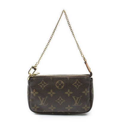 Louis Vuitton Mini Pochette Brown Monogram Canvas — view 5