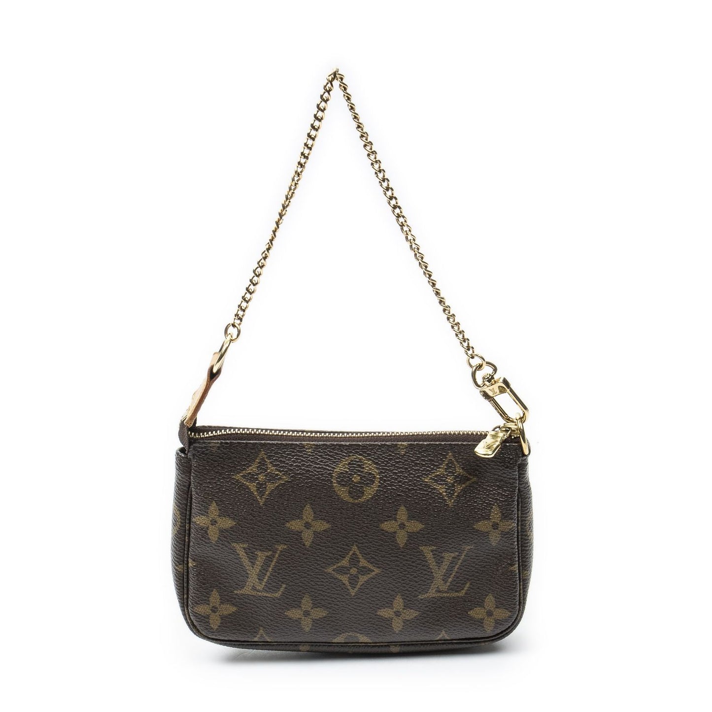 Louis Vuitton Mini Pochette Brown Monogram Canvas