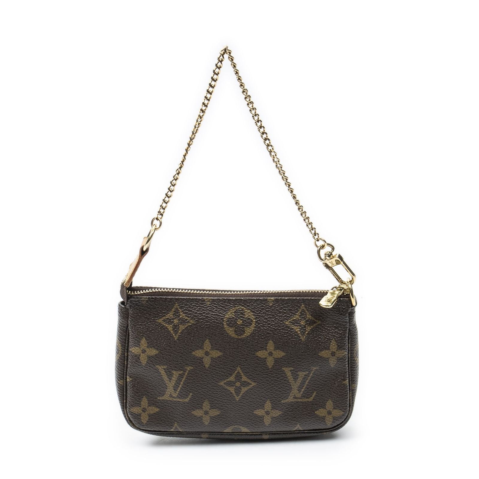 Louis Vuitton Mini Pochette Brown Monogram Canvas