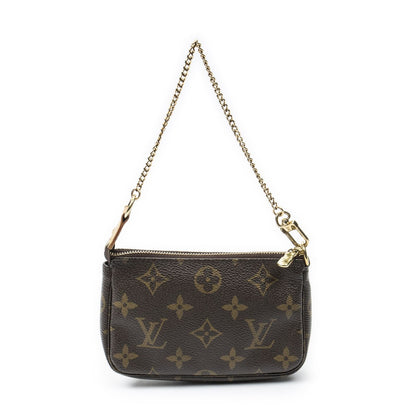 Louis Vuitton Mini Pochette Brown Monogram Canvas