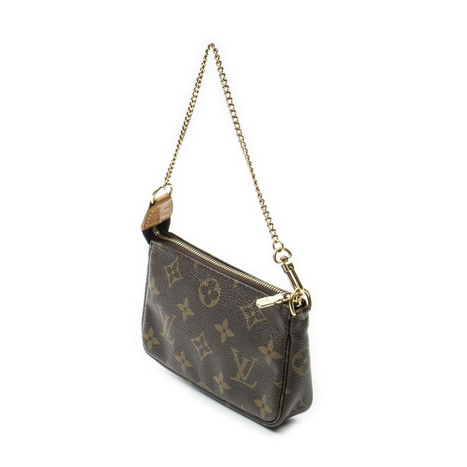 Louis Vuitton Mini Pochette Brown Monogram Canvas — view 2