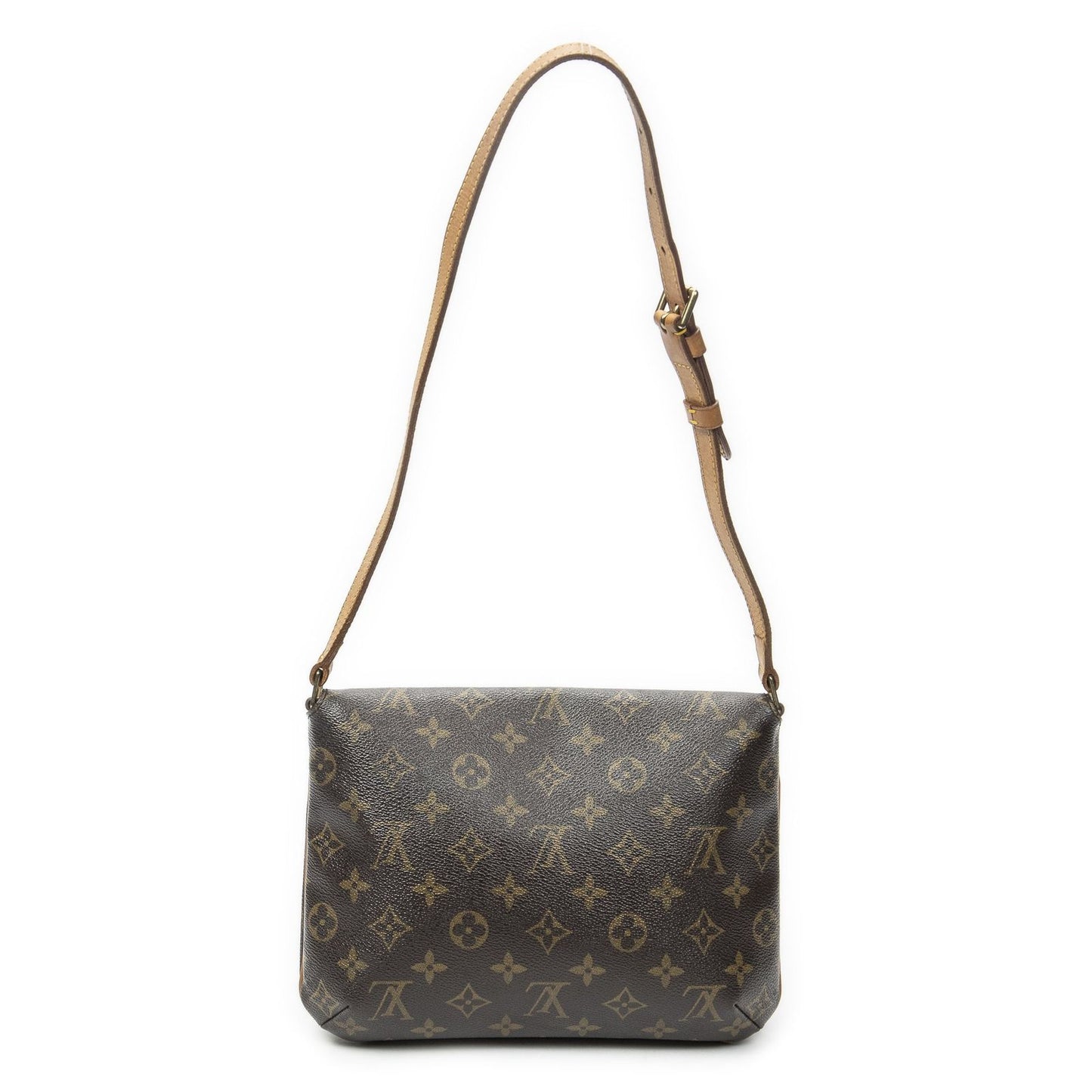 Louis Vuitton Musette Tango Brown Monogram Canvas Messenger Bag — view 5